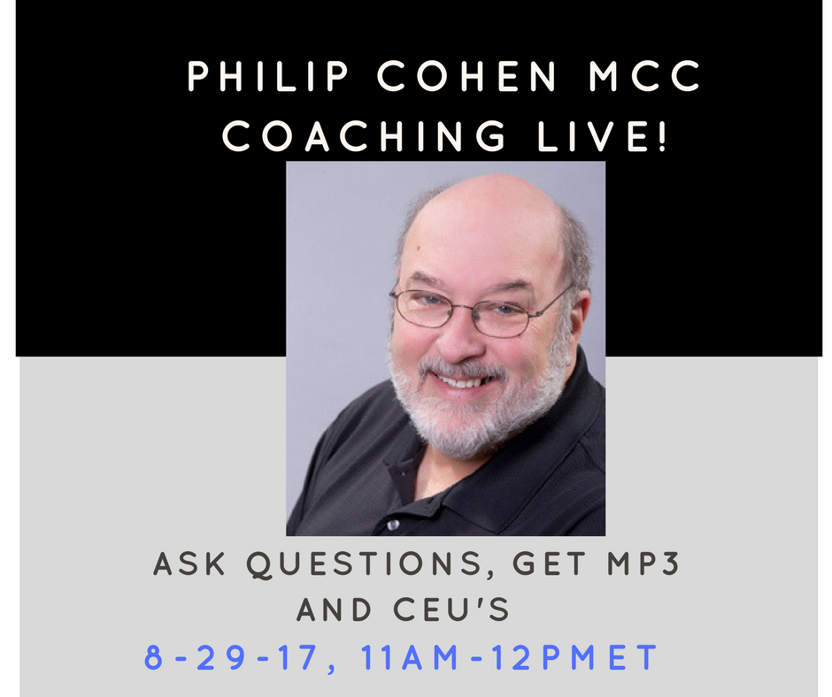 Philip Cohen MCC Coaches Live!